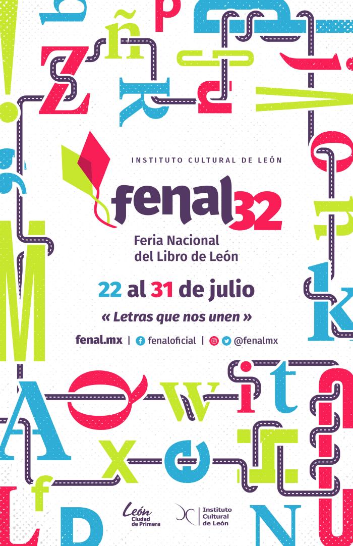 Feria Nacional del Libro (FeNaL). Cartel oficial de la XXXII Feria en el año 2021