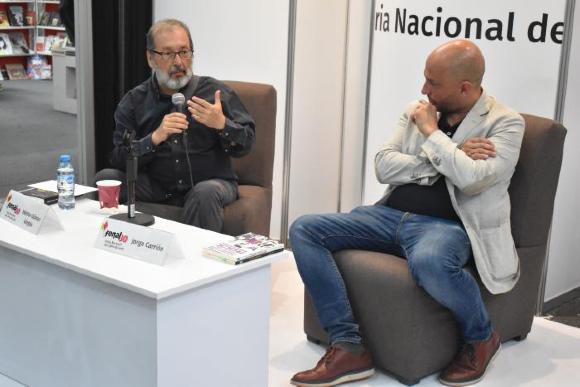 Fenal 30 – Feria Nacional del Libro de León; Jorge Carrión y Héctor Gómez Vargas 