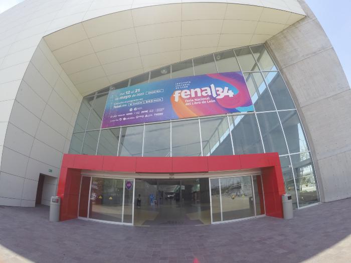 Fenal 34 - Feria Nacional del Libro de León; Entrada a la Fenal Poliforum 