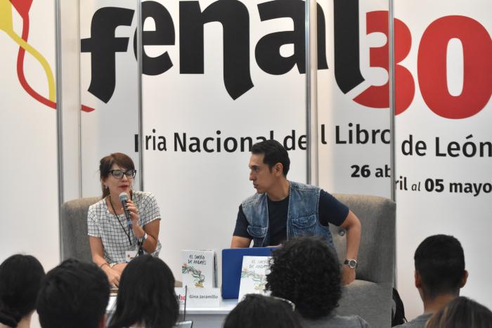 Fenal 30 – Feria Nacional del Libro de León; Gina Jaramillo 